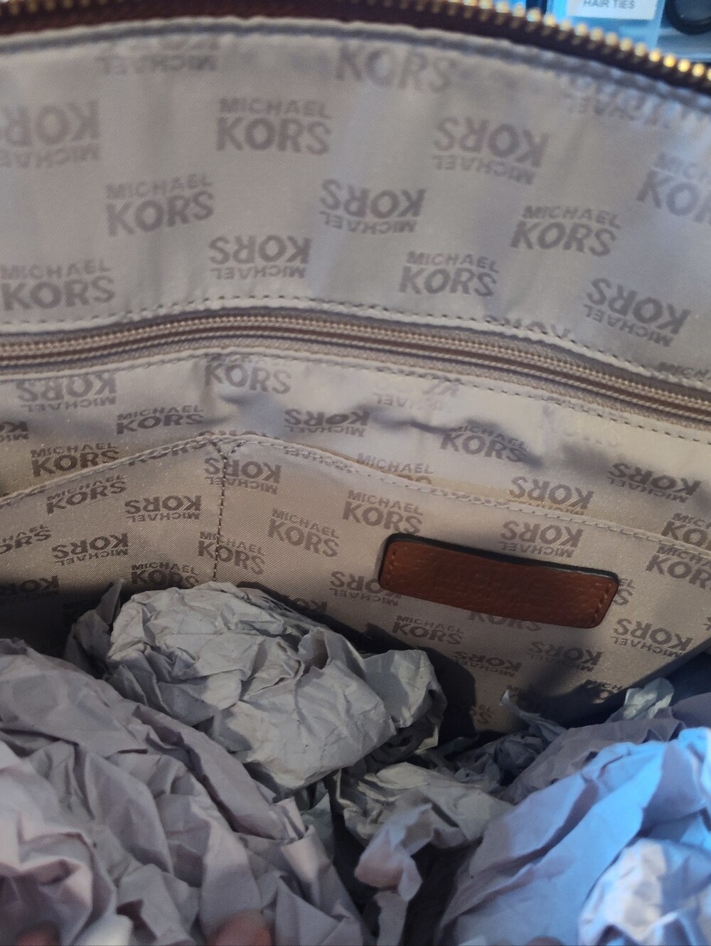 Michael Kors Riley Handbag - Picture 4 of 9